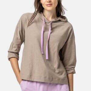 Lilla P Relaxed Cotton Hoodie Size Small 100% Cotton